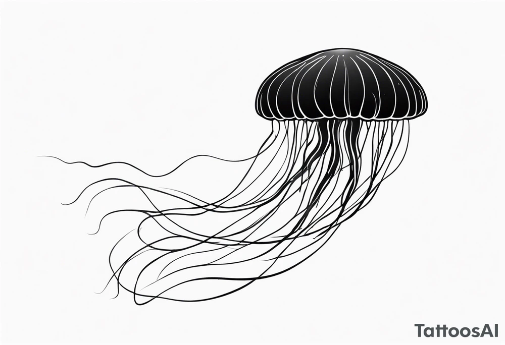 jelly fish tattoo idea