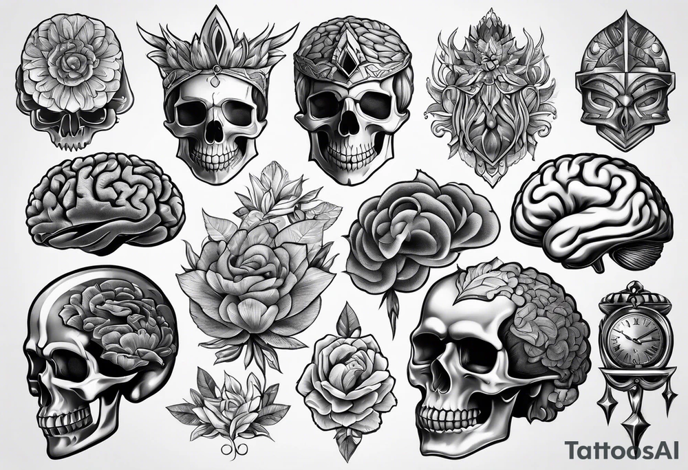 brain tattoo idea