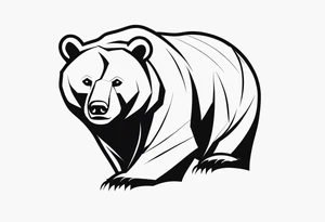 bear tattoo idea