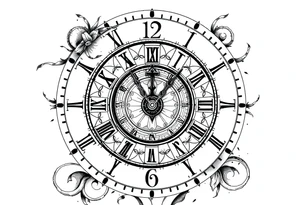 Clock tattoos tattoo idea
