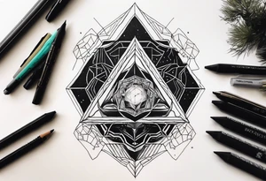 The three body problem tattoo idea