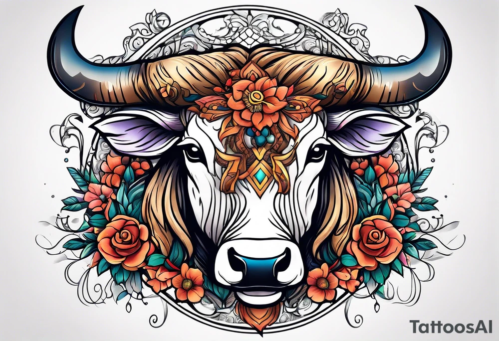 Taurus and cancer together tattoo idea