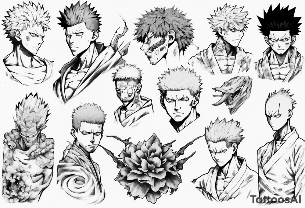 Jujutsu kaisen tattoo idea