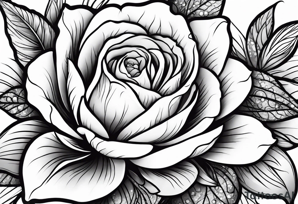 Flower full sleeve tattoo idea