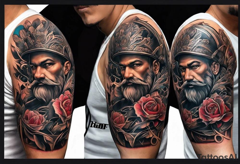 Arm tattoos for family names tattoo idea