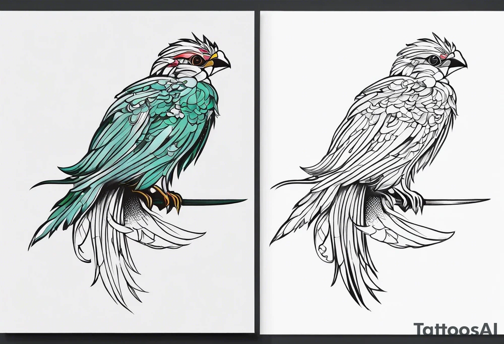 quetzal tattoo idea