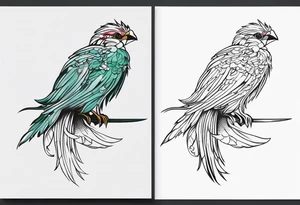 quetzal tattoo idea