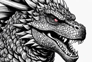 Godzilla millenium tattoo idea