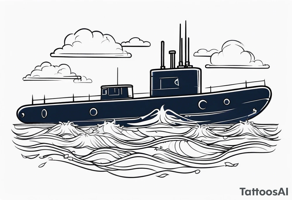 US NAVY SUBMARINE tattoo idea