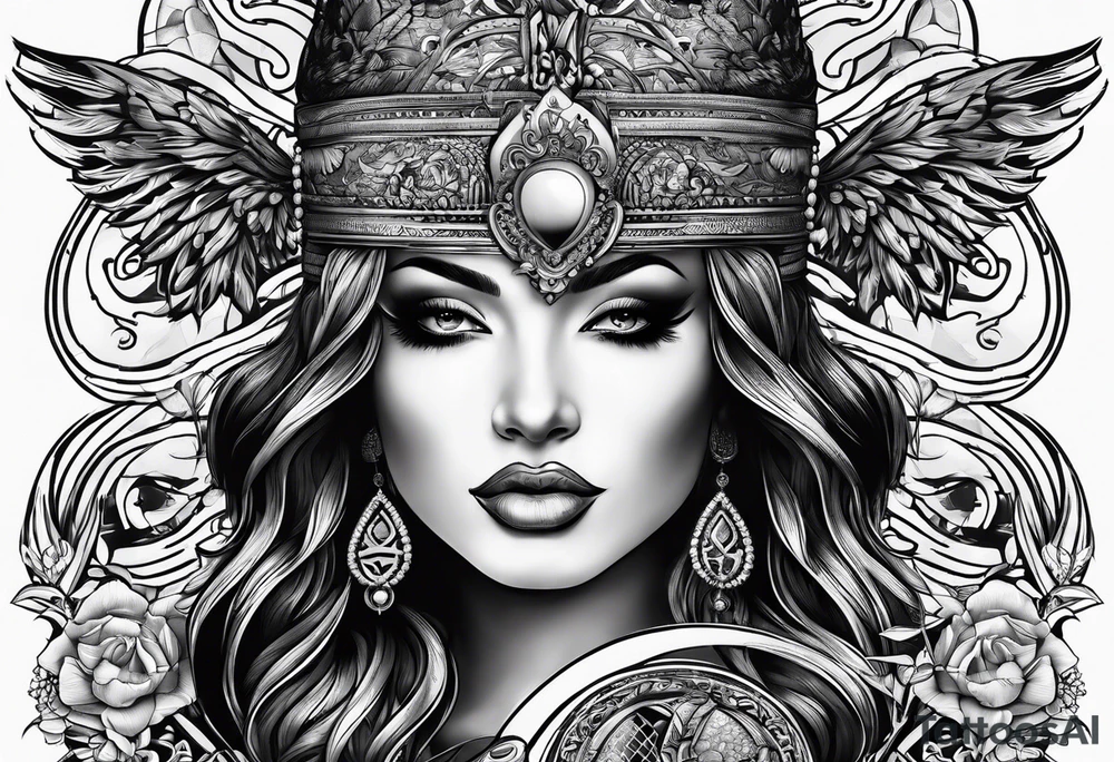 the name michael tattoo idea