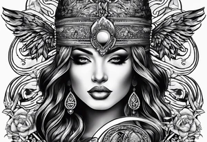 the name michael tattoo idea