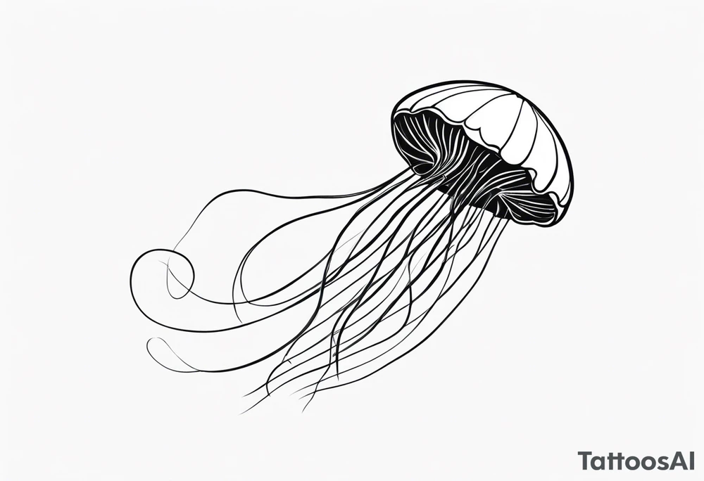 jelly fish tattoo idea