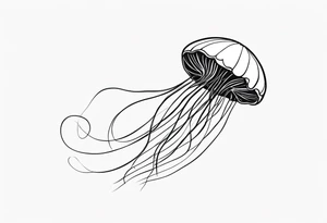 jelly fish tattoo idea