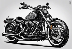 bicycle chain rings tattoo idea