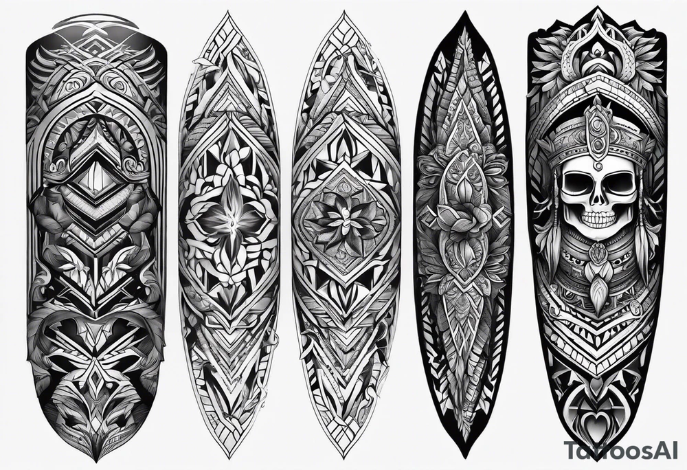 Forearm sleeve tattoo tattoo idea
