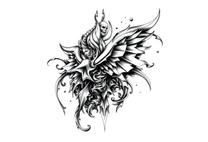 Reincarnation lust tattoo idea