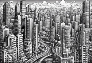910 city area code tattoo idea