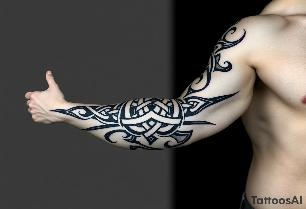 celtic knot tattoo idea
