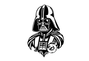 Darth Vader, skateboard tattoo idea