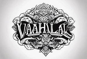 valhalla berserker tattoo idea