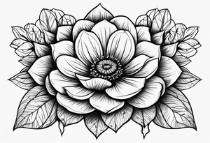 No rain no flowers tattoo idea