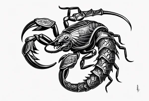 Scorpion tattoo idea