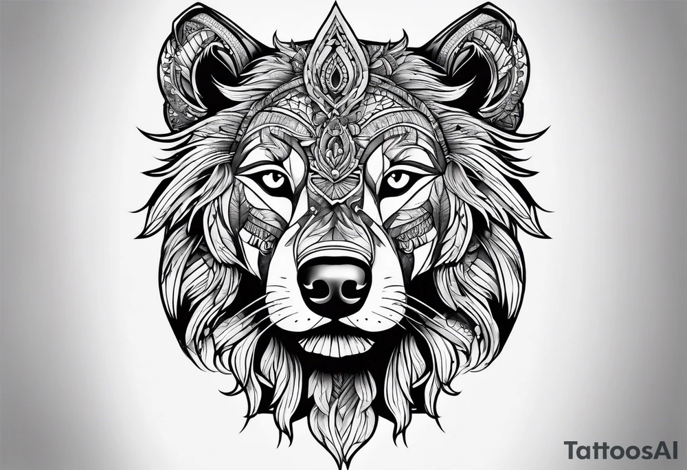 En hund tattoo idea