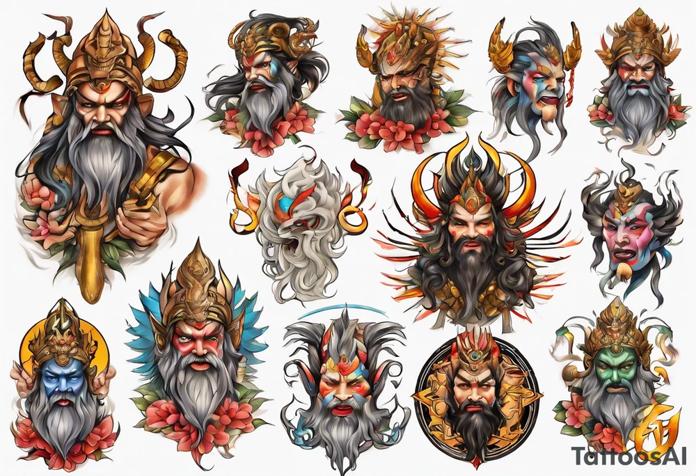 The god of dance tattoo idea