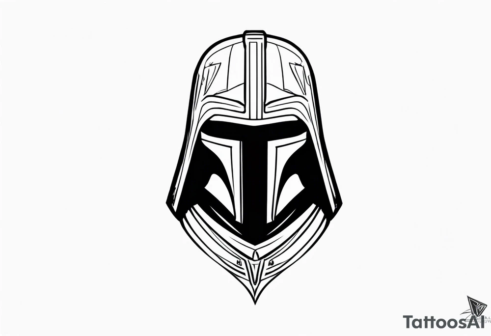 Darth Revan Mask tattoo idea