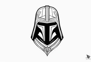 Darth Revan Mask tattoo idea