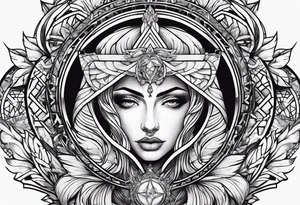 Justicia tattoo idea