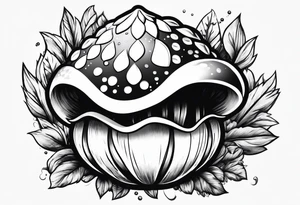 piranha plant tattoo idea