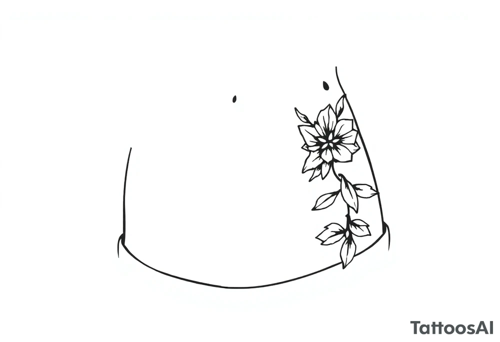 hip tattoo on the hip tattoo idea