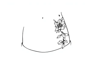 hip tattoo on the hip tattoo idea