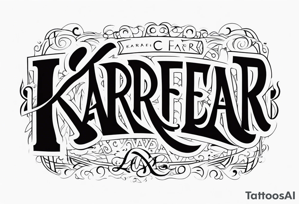 “ karfear “ tattoo idea