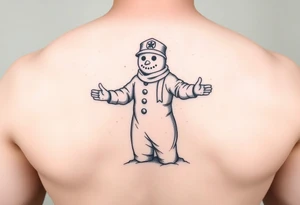 Paramedic  snowman tattoo idea