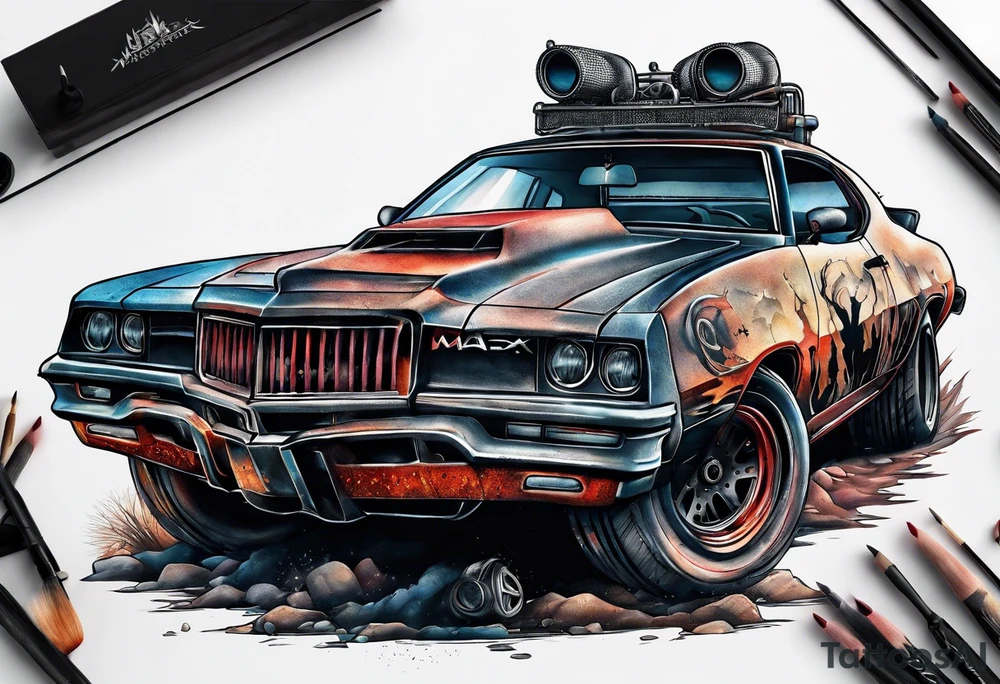 Mad max tattoo idea