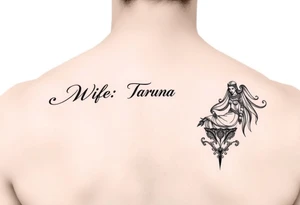 Wife: Taruna
Daughter: Aadya tattoo idea