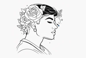 Gay outlines tattoo idea