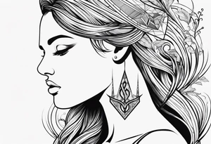 Virgo and Scorpio sign together tattoo idea