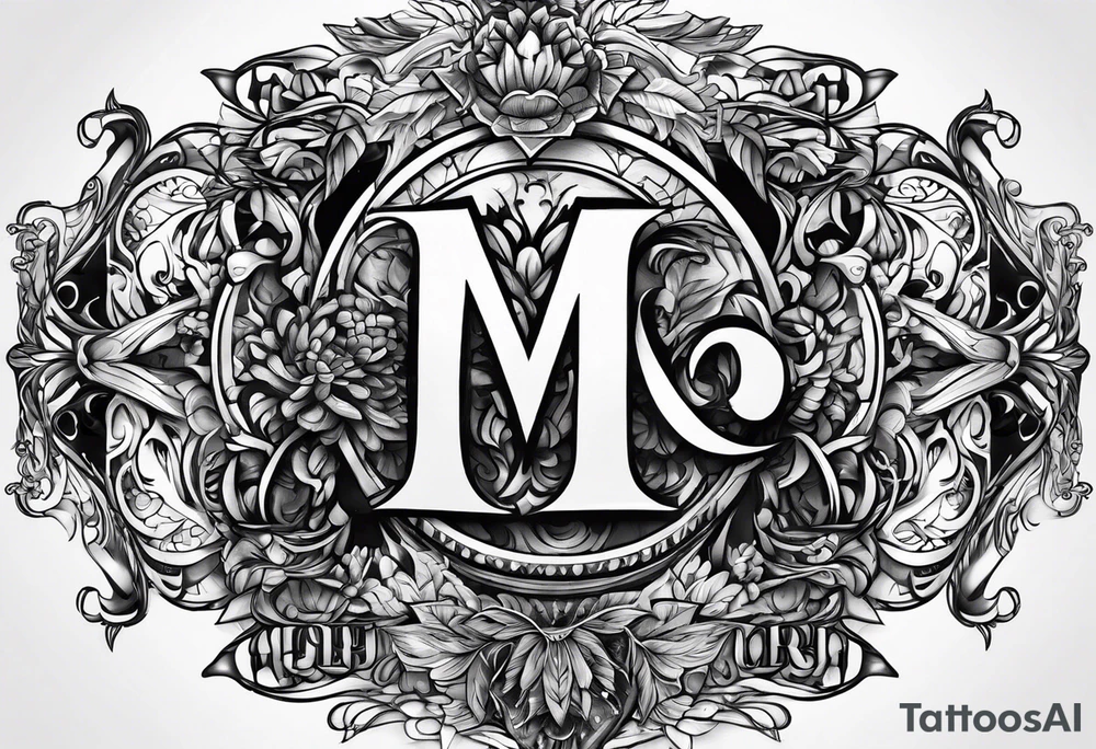 Initials: JARR tattoo idea