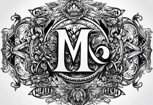 Initials: JARR tattoo idea
