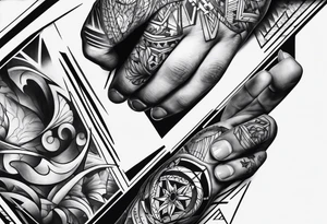on the hand for a 30 year old guy who loves sports and football tattoo idea