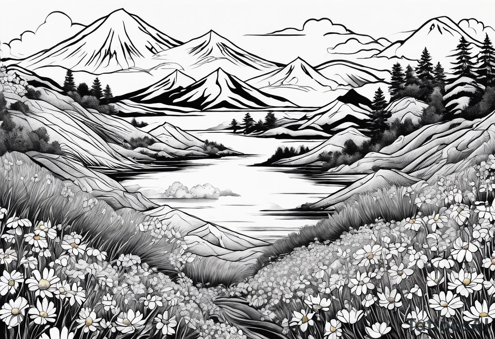 Chamomile ink tattoo tattoo idea