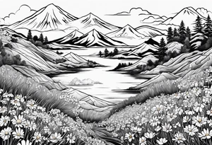 Chamomile ink tattoo tattoo idea