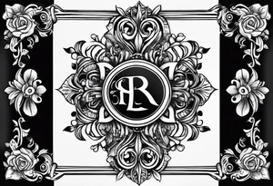 Last name Hooker tattoo idea
