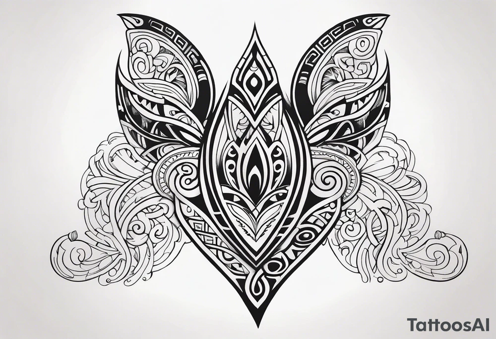 maori neck design tattoo tattoo idea