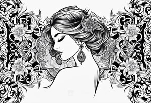 full back tattoo tattoo idea