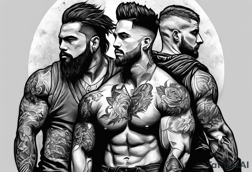 Rucking, brotherhood, shadows, fitness, GrowRuck tattoo idea