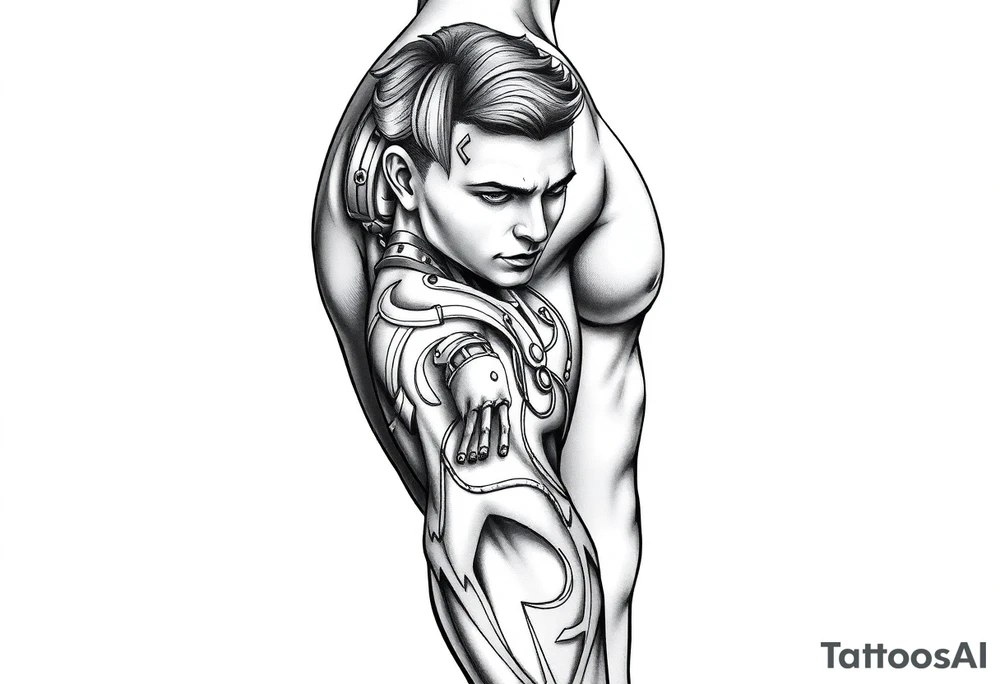 Make, masculine, Computer programmer coding, 6 kids, Libra, nerdy tattoo idea